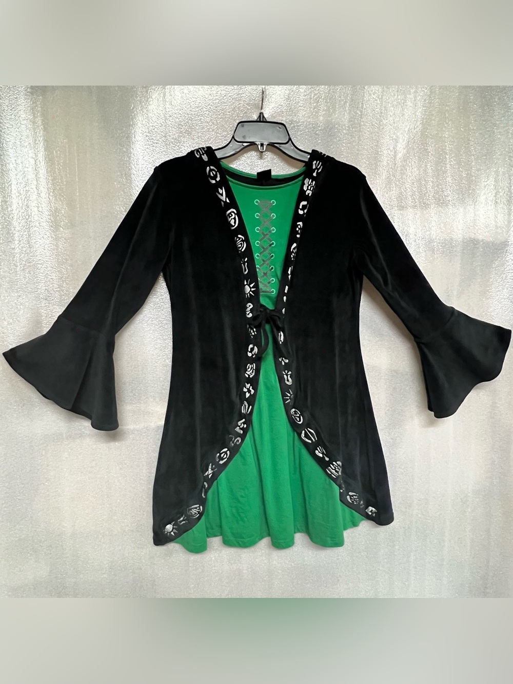Disney Hocus Pocus Winifred Sanderson Girls Halloween Costume Dress - Size XXL